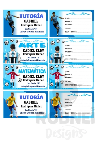 Futbol Mundial Etiqueta
